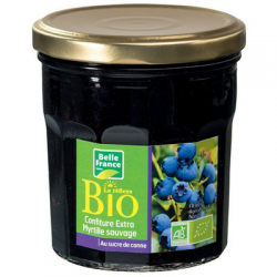 Confiture extra myrtille Bio 370 g. BF (6)
