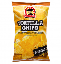 Tortilla chips goût fromage 200 g. DF (22)