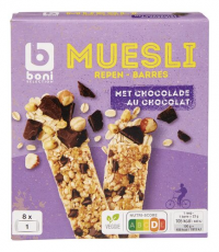 Barre muesli chocolat 8 pces Boni (12)