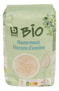 Flocons d'avoine bio 500 g. Boni (20)