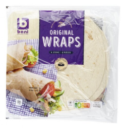 Wrap 6 pces 370 g. Boni (14)