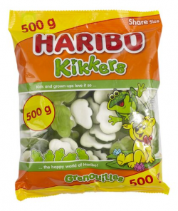 Haribo grenouille 500 g. (18)