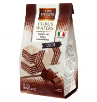 Cubus wafers cacao 125 g. (12)