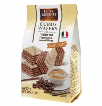 Cubus wafers cappuccino 125 g. (12)