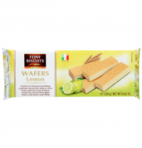 Gaufrettes fourrées crème citron 250 g. (18)